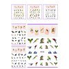 Nagel Sticker Set Vogels (150 stickers)