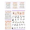 Nagel Sticker Set Dieren (150 stickers)