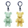 OP=OP Diamond Painting Sleutelhanger Set 3D Beren 04 (2 stuks)