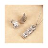 OP=OP Sieraden set Anna 012 ketting + hanger en oorbellen