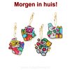 OP=OP Diamond Painting Sleutelhanger Set Kerst 16 (4 stuks)