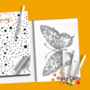 HappyDots DOT Painting Kleurboek Groot Mandala Dieren A3 (30x40cm)