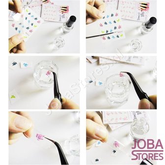 OP=OP Nagel Sticker Set Uilen (192 stickers)