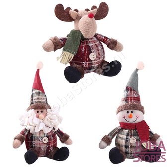 OP=OP Kerst Poppen Set 01 (3 stuks)