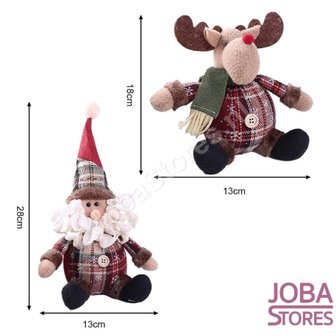 OP=OP Kerst Poppen Set 01 (3 stuks)