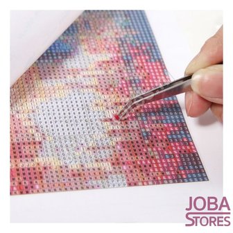 OP=OP Diamond Painting Aap Noot Mies 80x60cm