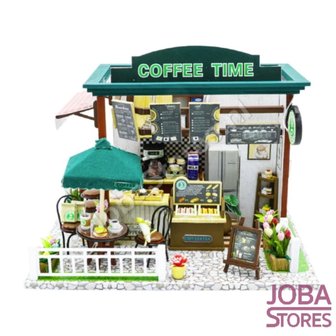 Miniatuur Zelfbouw Huisje &quot;Coffee Time&quot;