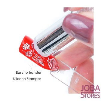 Nagellak Stempelset Easy Stamp 02 (Kerst)