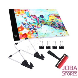 Diamond Painting A4 Lightpad Dimbaar Pro