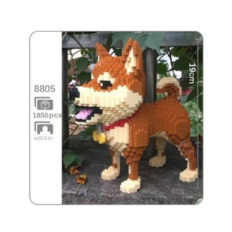 Nanoblocks bouwpakket Hond 01 (1850 delig)