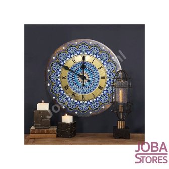 OP=OP Diamond Painting Klok Aluminium Mandala 30cm