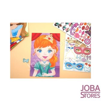 OP=OP Sticker Pret Sticker Set Mode Prinsessen (6 stuks)