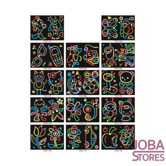 OP=OP Sticker Pret Sticker Set Dots (6 stuks)