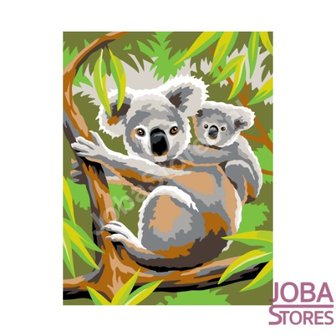 OP=OP Schilderen op nummer - Sequin Art - Junior - Koala