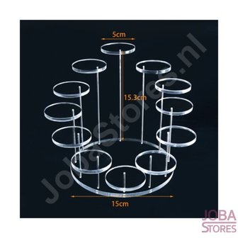 Display Standaard voor Rosina Wachtmeister mini&#039;s (12 plateaus)