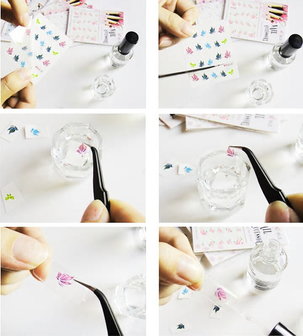 OP=OP Nagel Sticker Set Paaseieren (132 stickers)