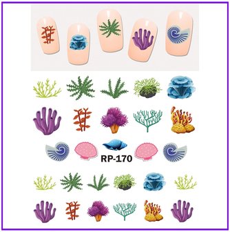OP=OP Nagel Sticker Set Zee (150 stickers)