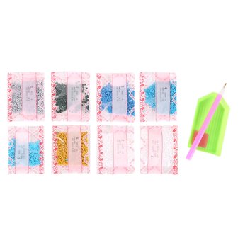 OP=OP Diamond Painting Windgong Vlinders 01 (16x35cm)