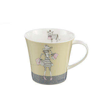 Goebel - Barbara Freundlieb | Koffie / Thee Mok Die tut nix | Beker, Porselein, 350ml