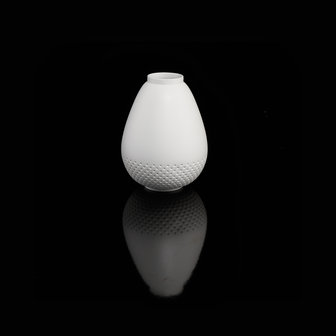 Goebel - Kaiser | Vaas Stilla 25 | Hoogwaardig Porselein, Wit, 25cm