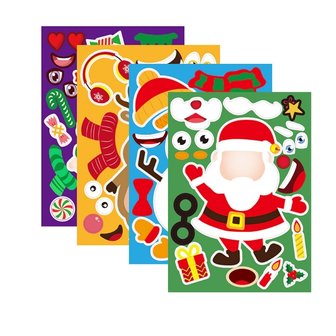 Sticker Pret Sticker Set Kerst (8 stuks)