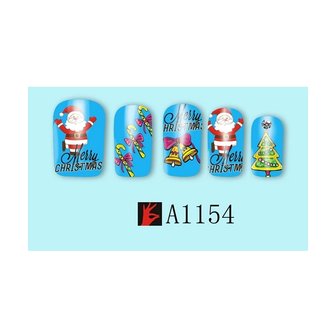 OP=OP Nagel Sticker Set Kerst 02 (12 vellen)