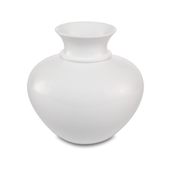 OP=OP Goebel - Kaiser | Vaas Vera 16 | Hoogwaardig Porselein, Wit, 16cm