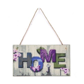 Diamond Painting Welkomstbordje 20 25cm (Home)