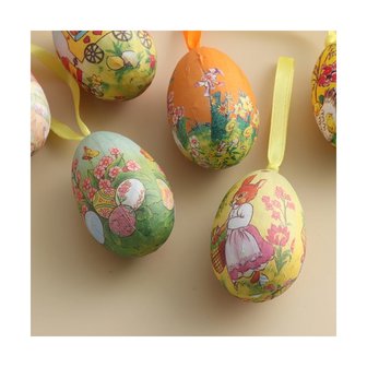 OP=OP Decoratie Paaseieren assorti (12 stuks)