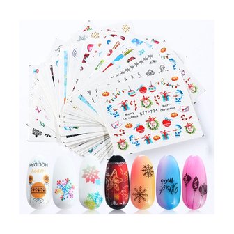 OP=OP Nagel Sticker Set Kerst 04 (30 vellen)