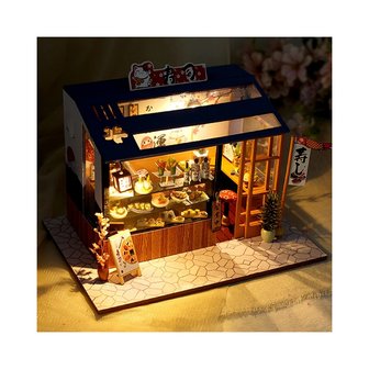 OP=OP Miniatuur Zelfbouw Huisje TD35 Sushi Shop