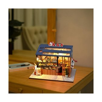 OP=OP Miniatuur Zelfbouw Huisje TD35 Sushi Shop
