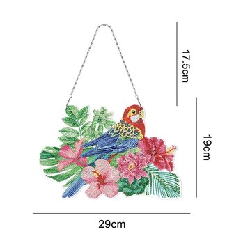 OP=OP Diamond Painting Hangend Ornament Vogel (30cm)