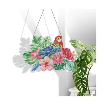 OP=OP Diamond Painting Hangend Ornament Vogel (30cm)