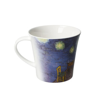 OP=OP Goebel - Vincent van Gogh | Koffie / Thee Mok I dream my... | Beker - porselein - 350ml