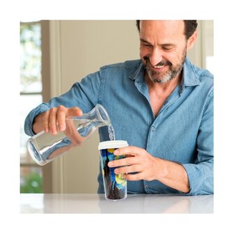 OP=OP Diamond Painting Drinkbeker 03 (Vincent van Gogh - Sterrennacht)