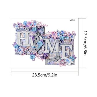 Diamond Painting Sticker Groot - Home (23cm)