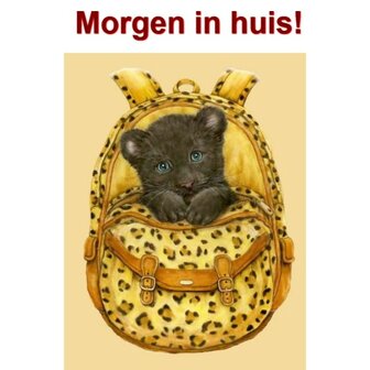 JobaStores Diamond Painting Tas met Pantertje