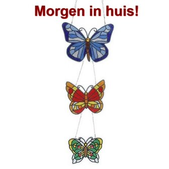 Diamond Painting Hangend Ornament Vlinders (3 stuks)