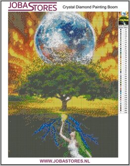 Crystal Diamond Painting Boom 30x40cm