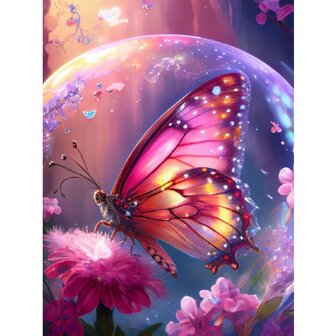 Diamond Painting Schitterende vlinders 06