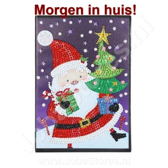 OP=OP Diamond Painting Notitieboek Kerst 01