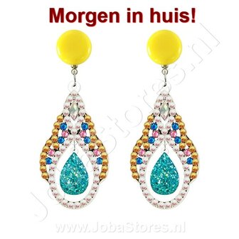 OP=OP Diamond Painting Oorbellen 01 (2 stuks)