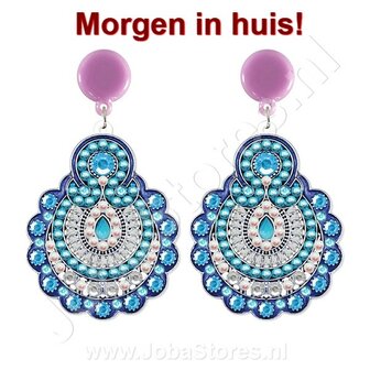 OP=OP Diamond Painting Oorbellen 03 (2 stuks)