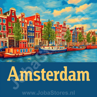 Diamond Painting Vakantie liefde - Amsterdam