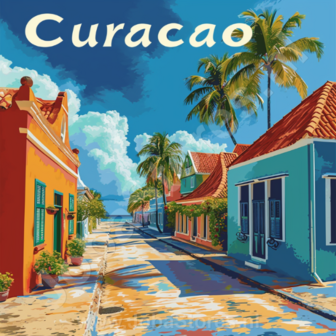 Diamond Painting Vakantie liefde - Curacao