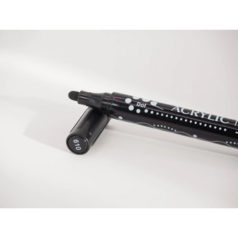 DOT Painting Acryl stiften 5 stuks (dubbele punt)