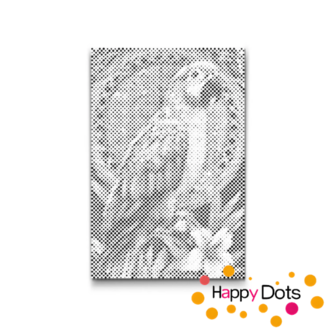 HappyDots DOT Painting Vogels 12 - 40x60cm