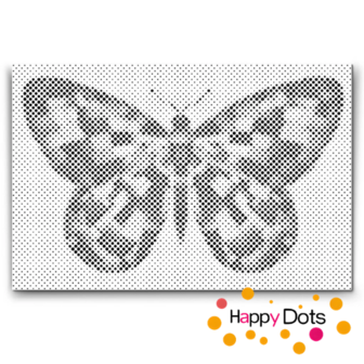 HappyDots DOT Painting Vlinders 16 - 40x60cm