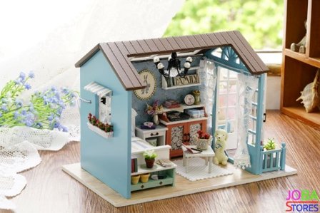 Miniatuur zelfbouw huisje - Forest Times (Z007)
